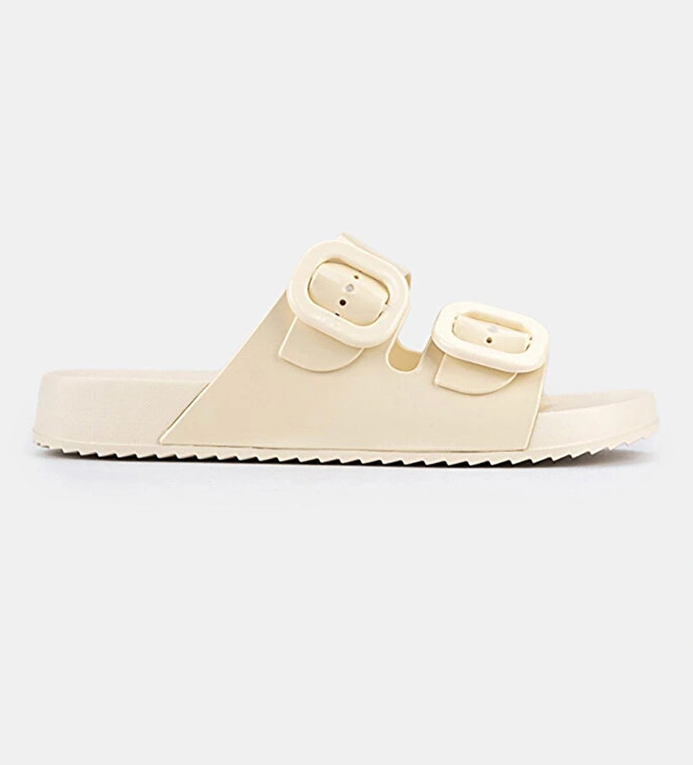 Igor Habana Brillo Kadın Ekru Terlik - Görsel 1