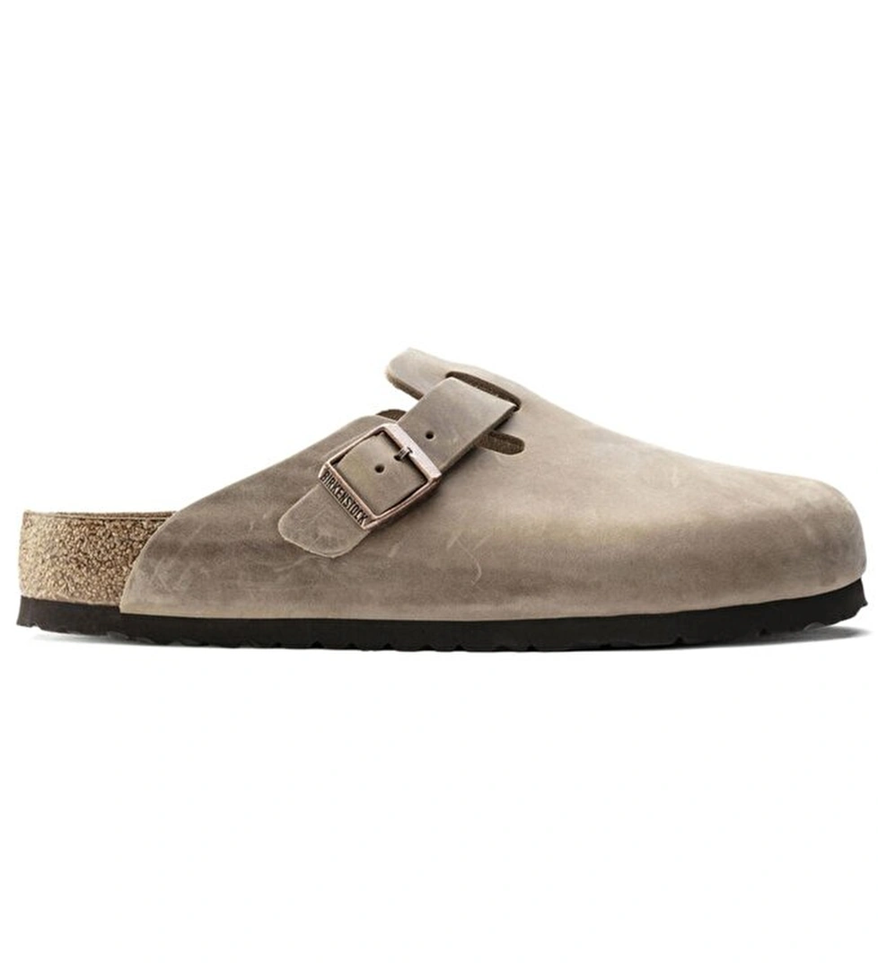 Birkenstock Boston Sfb Leoi Nu Kahverengi Terlik - Görsel 1