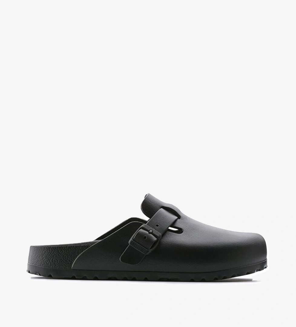 Birkenstock Boston Eva Erkek Siyah Terlik - Görsel 1