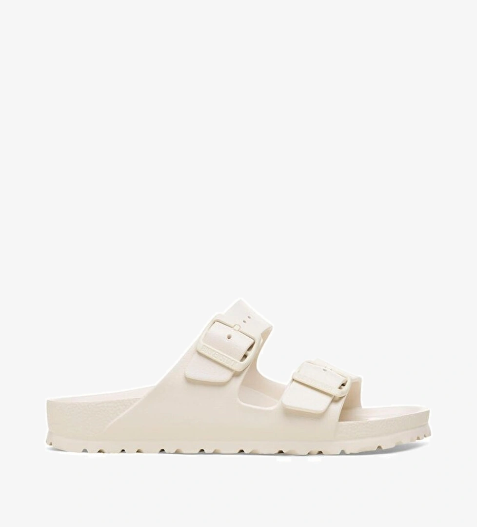 Birkenstock Arizona Eva Kadın Ekru Terlik - Görsel 1