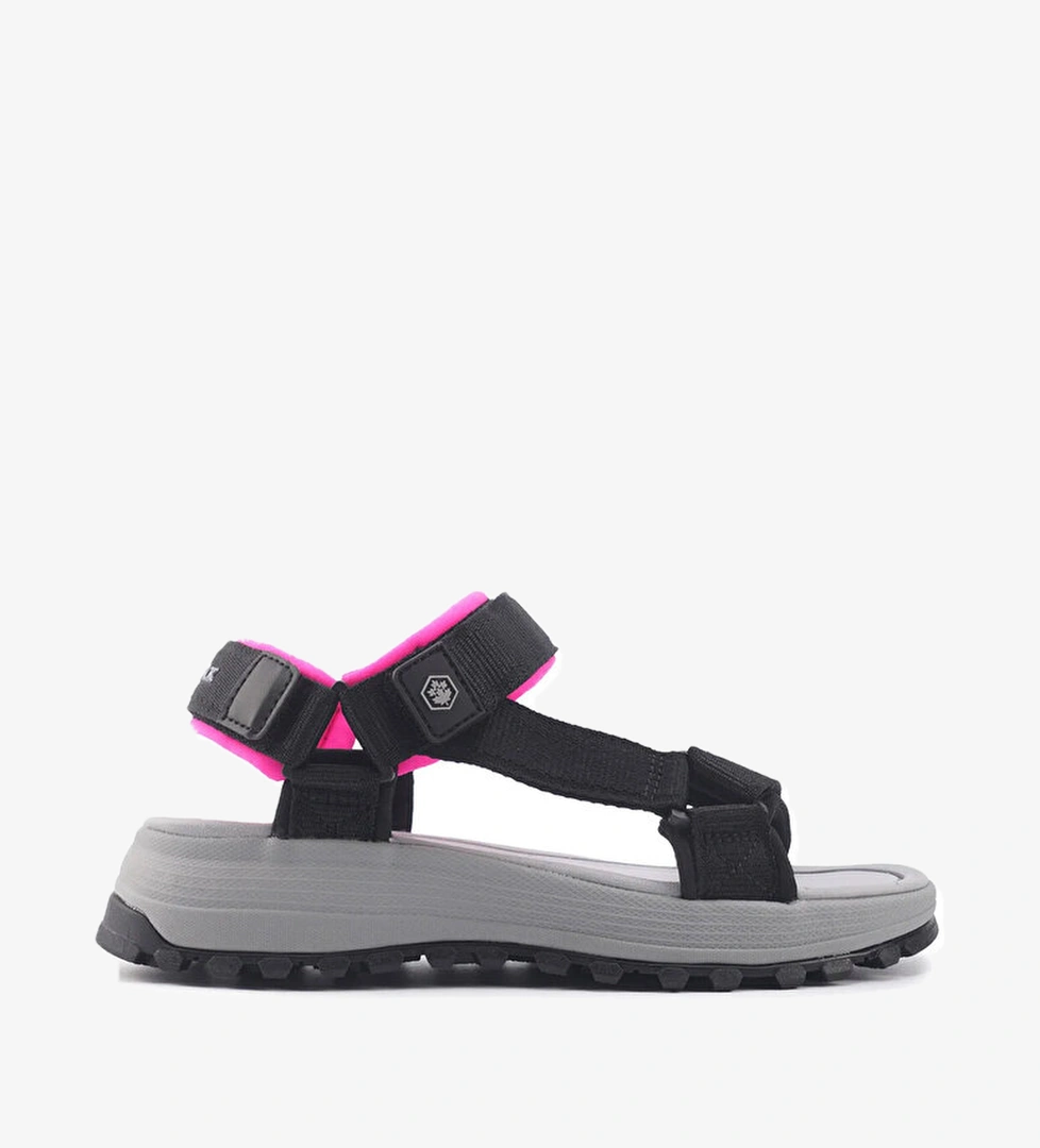 Lumberjack Lily Kadın Siyah Sandalet - Görsel 1