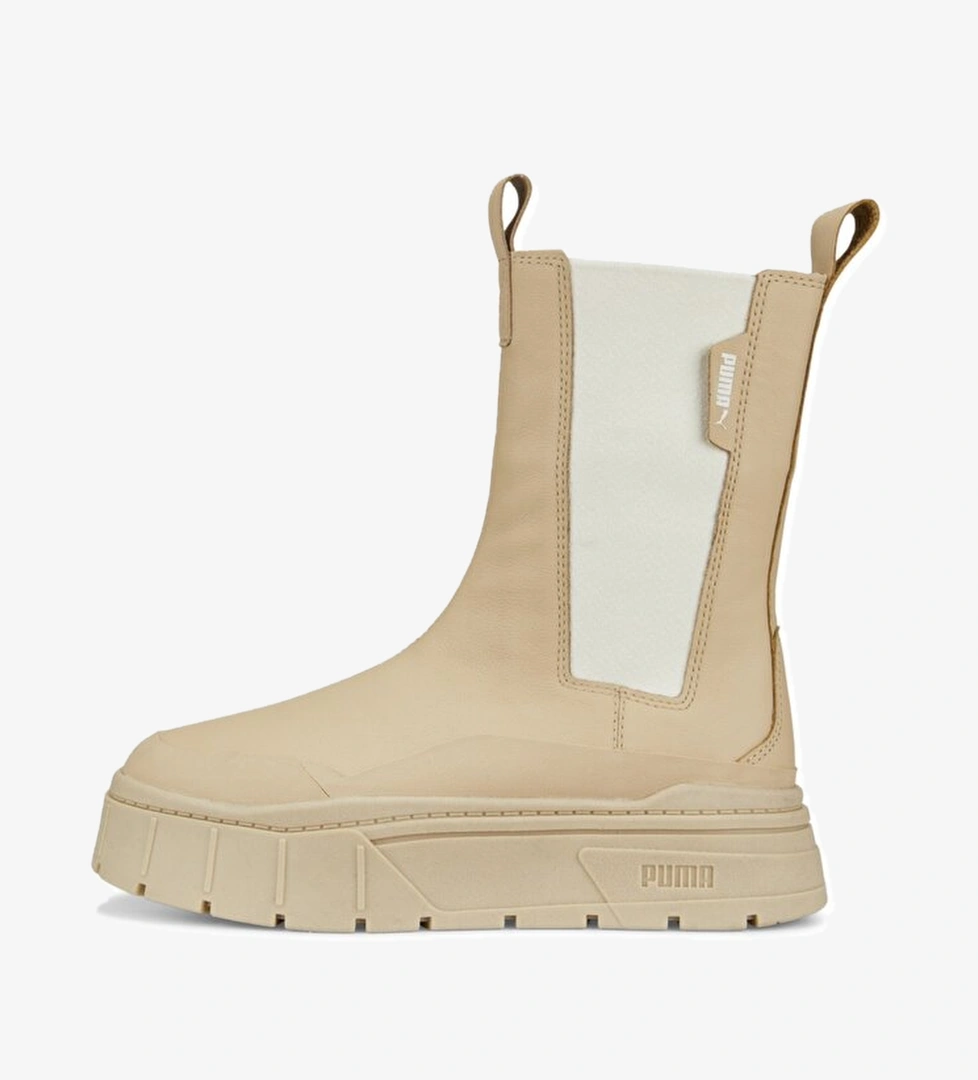 Puma Mayze Stack Chelsea Kadın Bej Bot - Görsel 1
