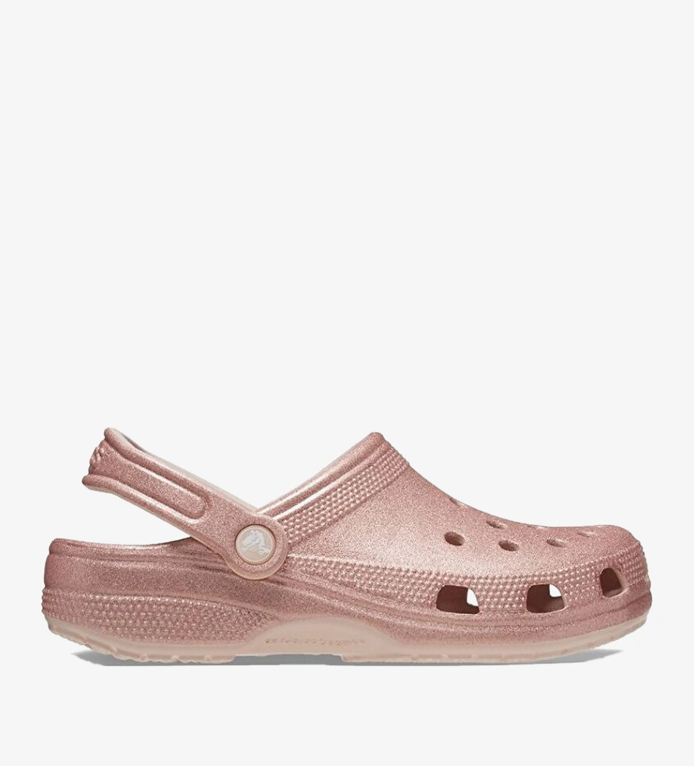 Crocs Classic Glitter Clog Kadın Pembe Terlik