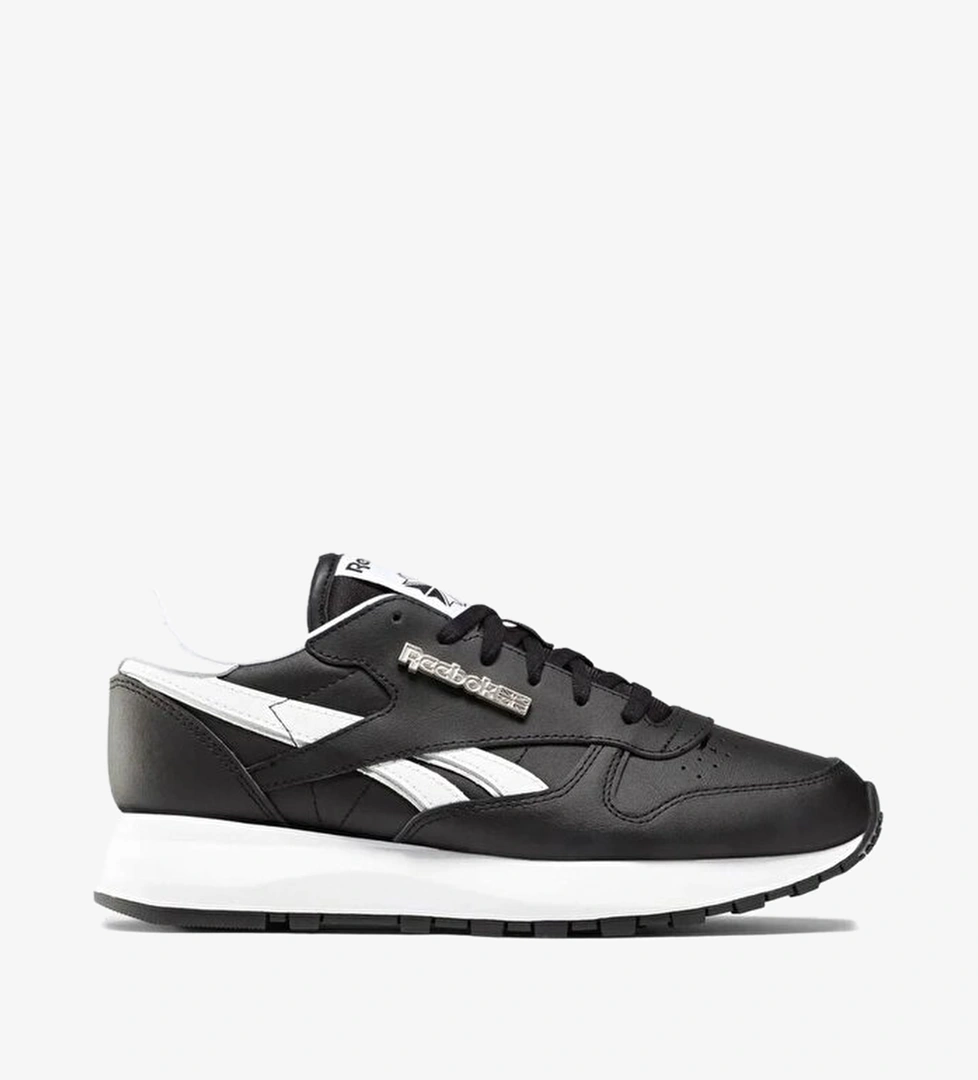Reebok Classic Leather Kadın Siyah Spor Ayakkabı - Görsel 1