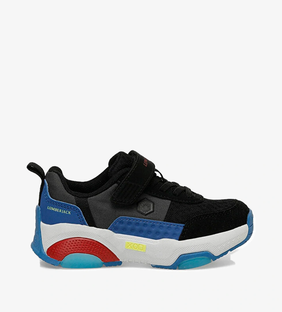 Lumberjack Lolan Erkek Çocuk Siyah Spor Ayakkabı - Görsel 1