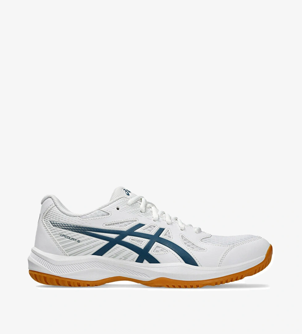 Asics Upcourt 6 Erkek Beyaz Voleybol Ayakkabısı - Görsel 1