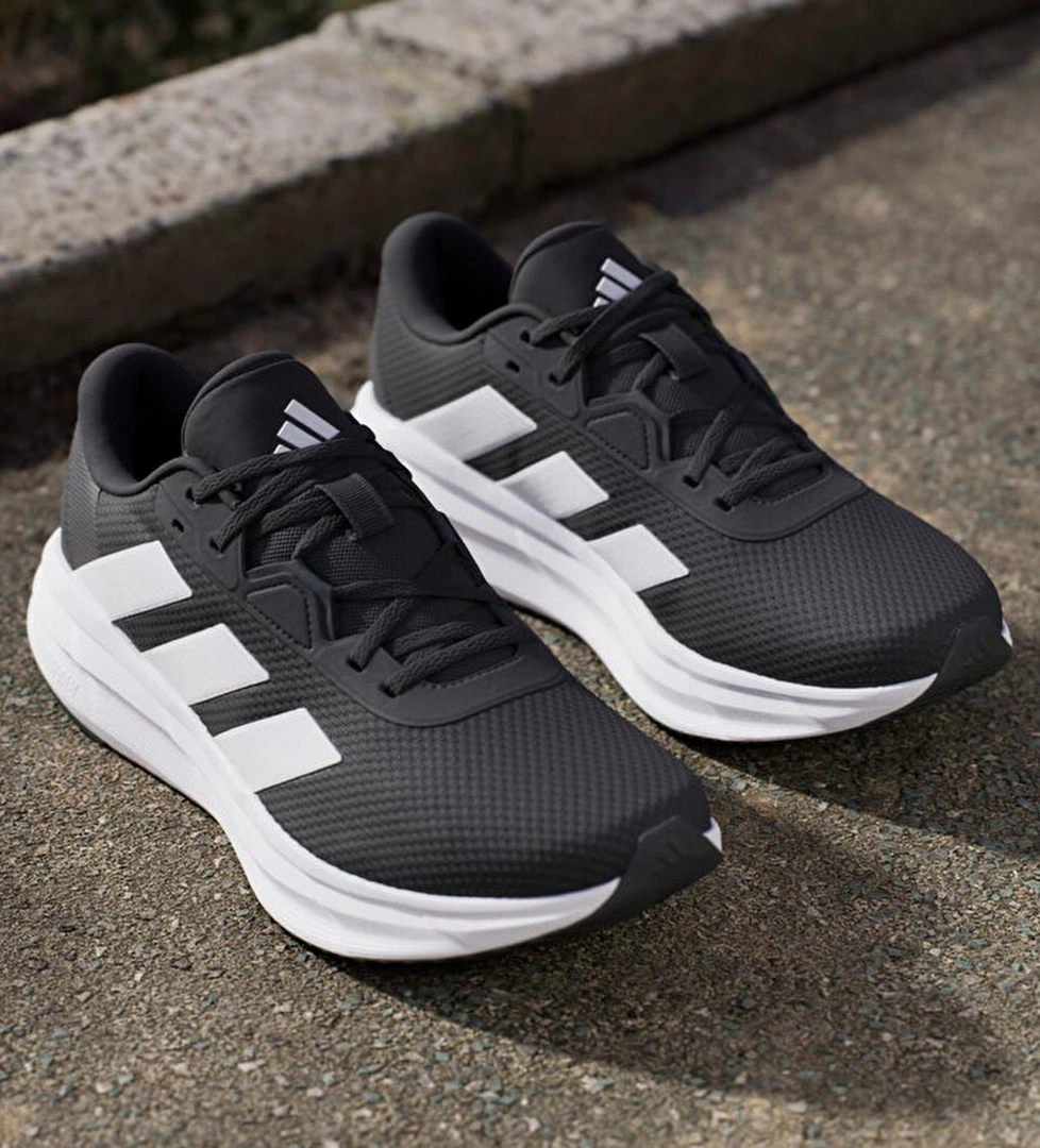 adidas Galaxy 7 Erkek Siyah Koşu Ayakkabısı - Görsel 1