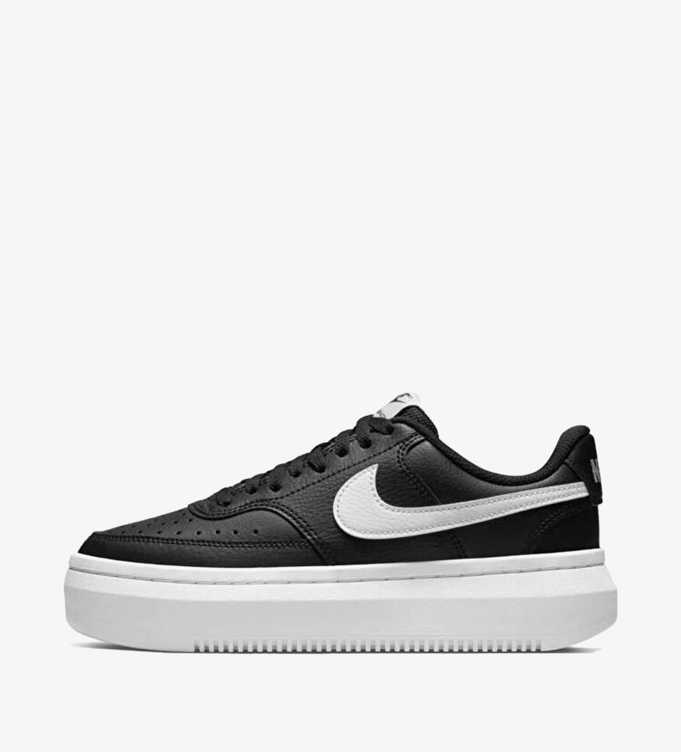 Nike Court Vision Alta Leather Erkek Siyah Sneaker