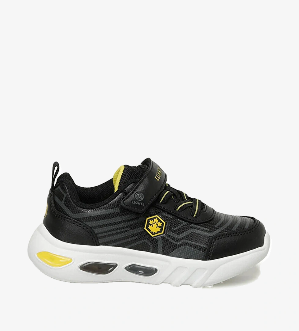 Lumberjack Micra Erkek Çocuk Siyah Spor Ayakkabı - Görsel 1