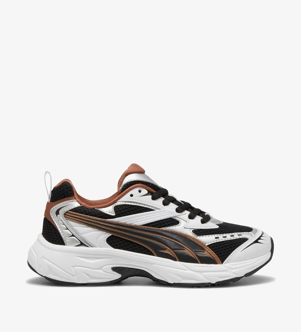 Puma Puma Morphic Metallic Wns Kadın Siyah Spor Ayakkabı model görseli