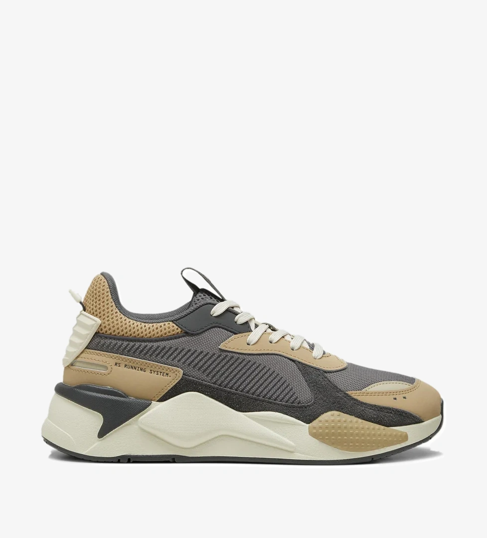 Puma Puma Rs-x Suede Black-glacial Unisex Gray Gri Spor Ayakkabı model görseli