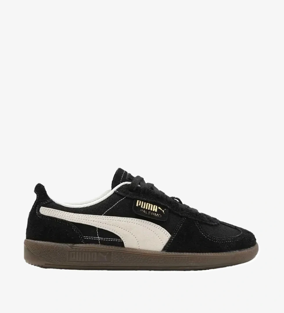 Puma Puma Siyah Palermo Vintage Sneaker | Sportime Siyah - 1. görsel