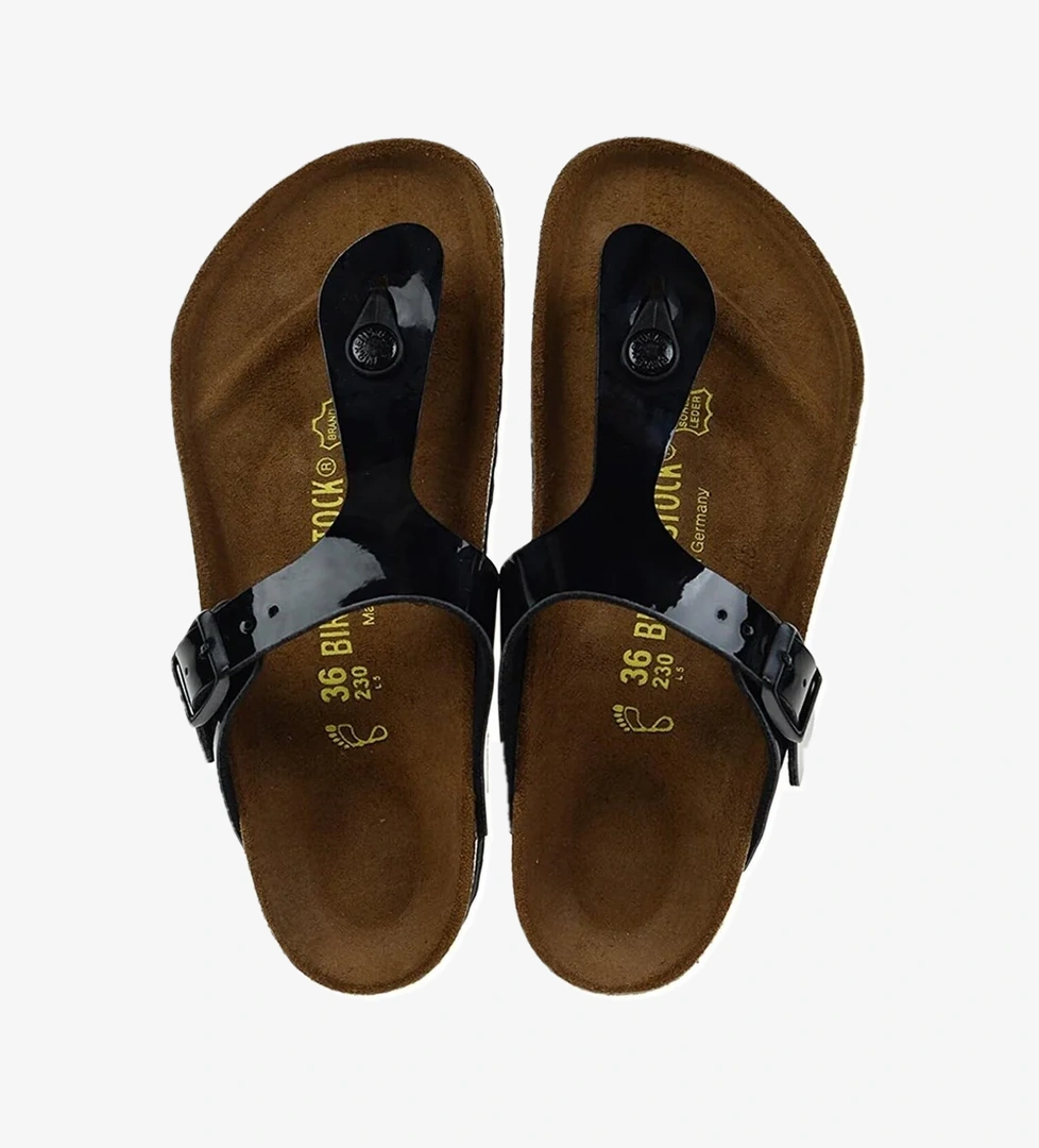 Birkenstock Birkenstock Siyah Gızeh Bf Sandalet & Terlik | Sportime Siyah - 1. görsel