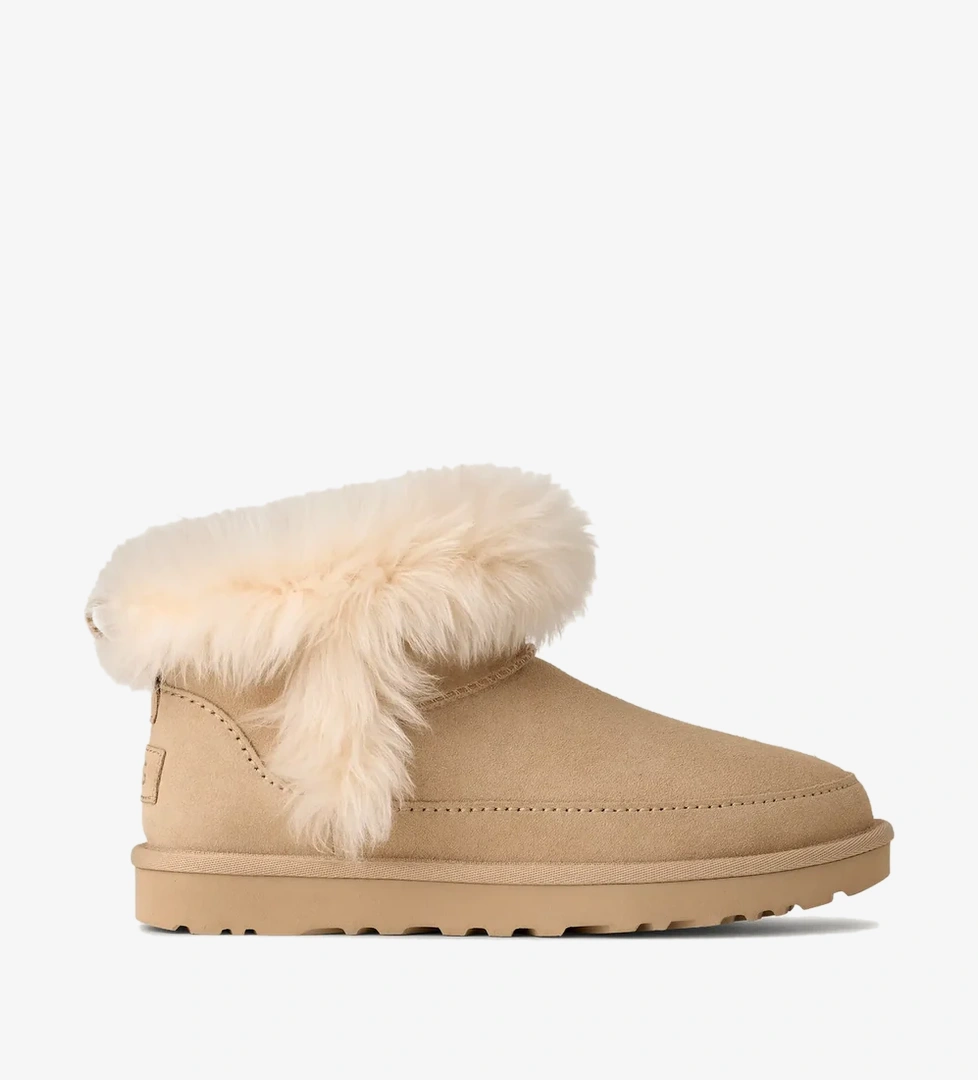 Ugg Bej Ugg Classic Ultra Mini Chalet