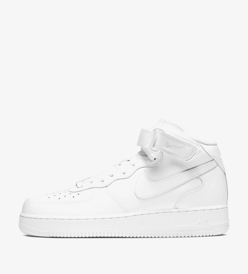 Nike Beyaz Nike Air Force 1 Mid