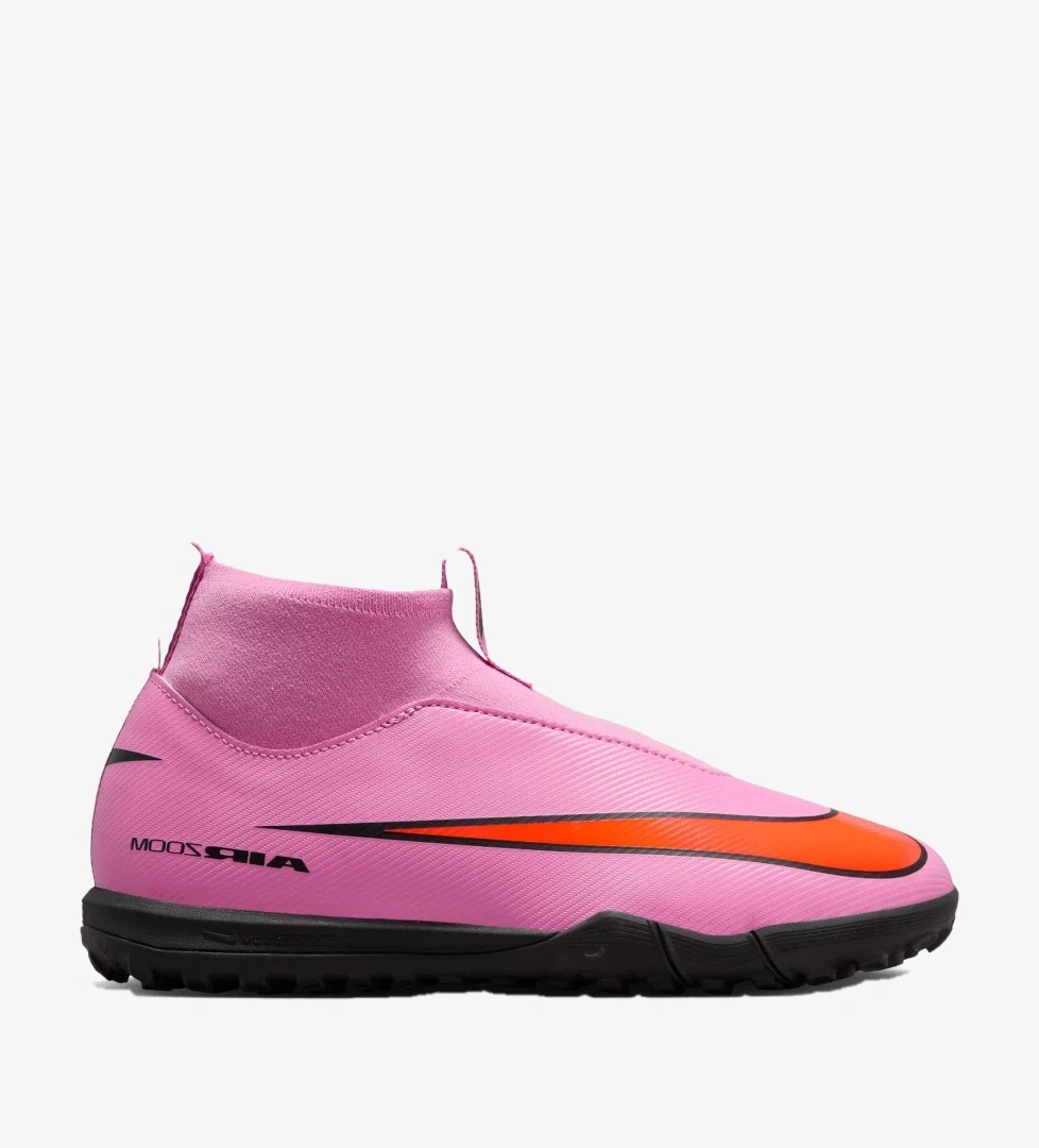 Mercurial Superfly 10 Academy Tf Çocuk Pembe Halı Saha Ayakkabısı