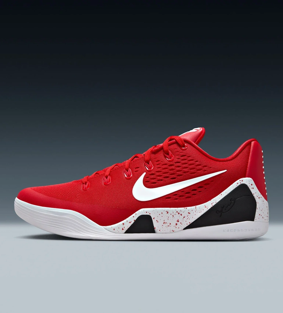 Kobe IX Elite Low EM Protro Erkek Kırmızı Basketbol Ayakkabısı