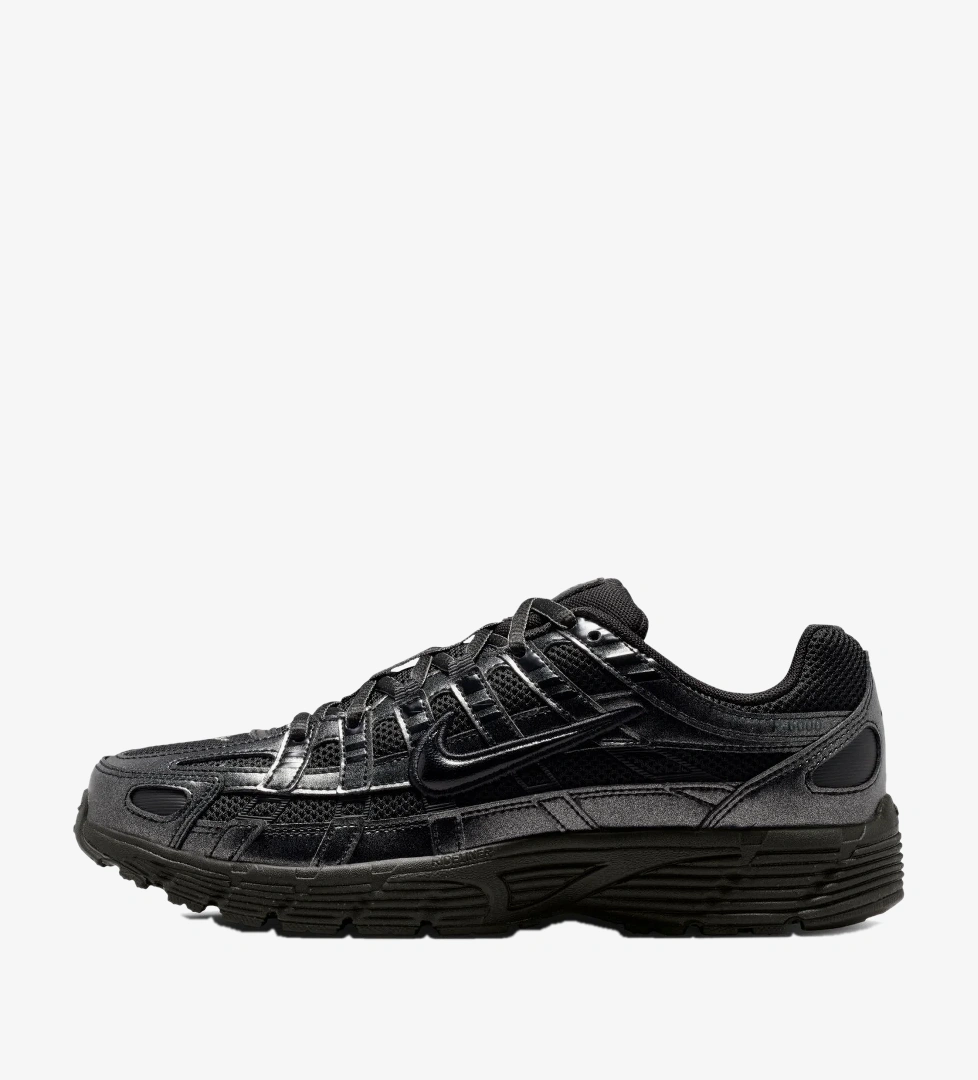 P-6000 'Black Anthracite' Kadın Sneaker Ayakkabı