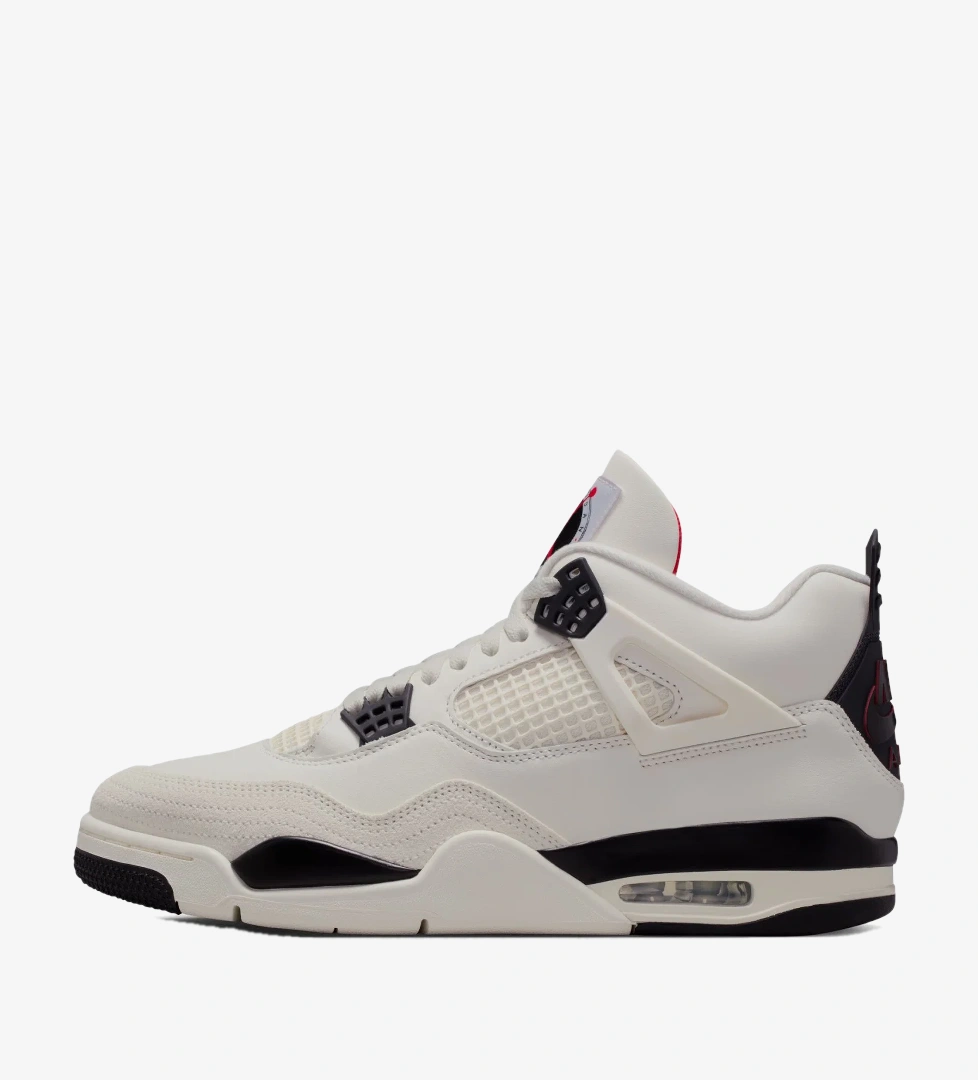 Jordan Beyaz Jordan Air 4 Retro 'Flight Club'