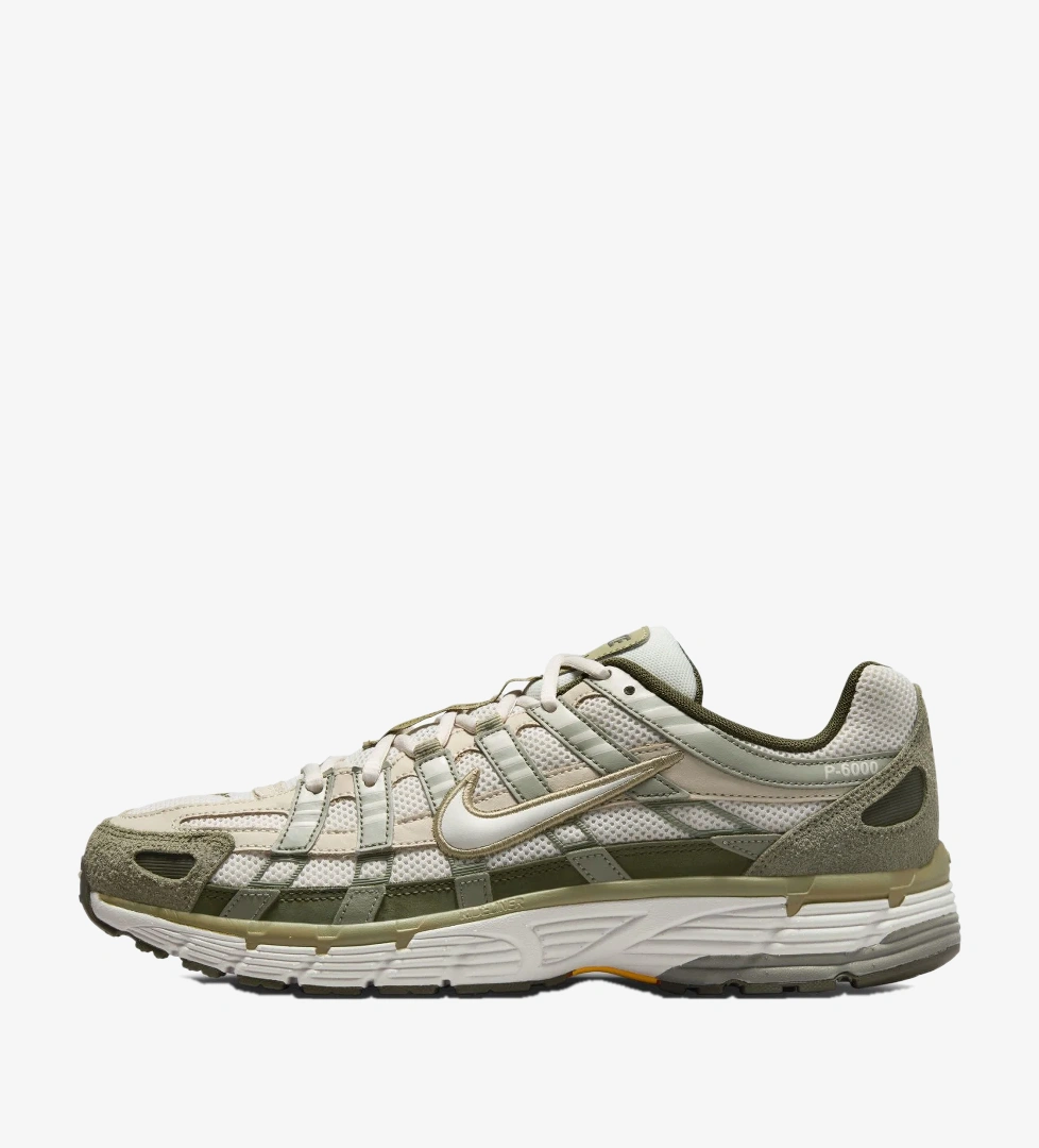 P-6000 Erkek Yeşil Sneaker Ayakkabı