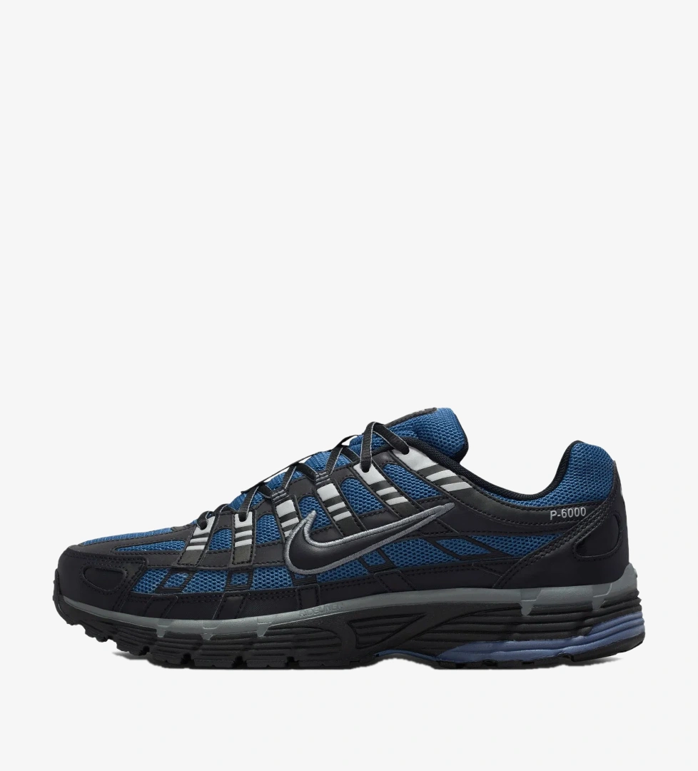 P-6000 Erkek Mavi Sneaker Ayakkabı