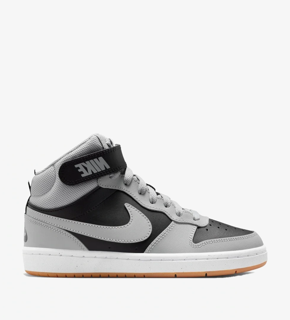 Nike Nike Siyah Court Borough Mid 2 Gs Sneaker Ayakkabı Sportinn'de! Siyah - 1. görsel