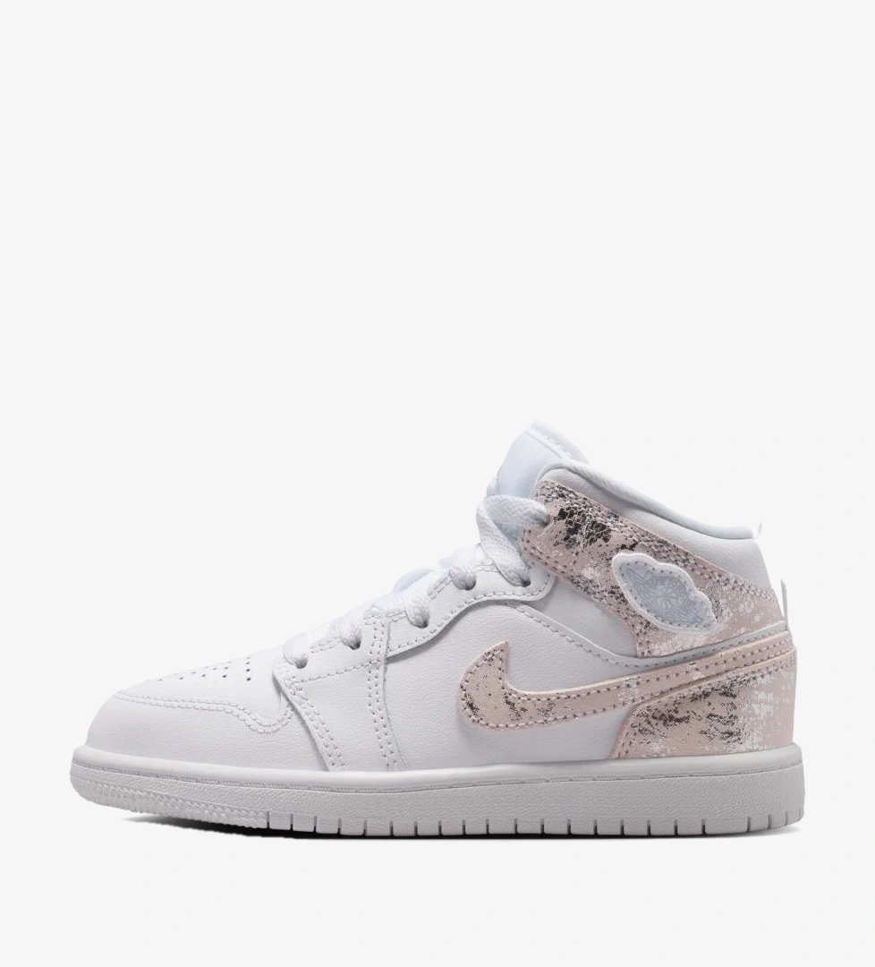 Jordan Beyaz Jordan 1 Mid