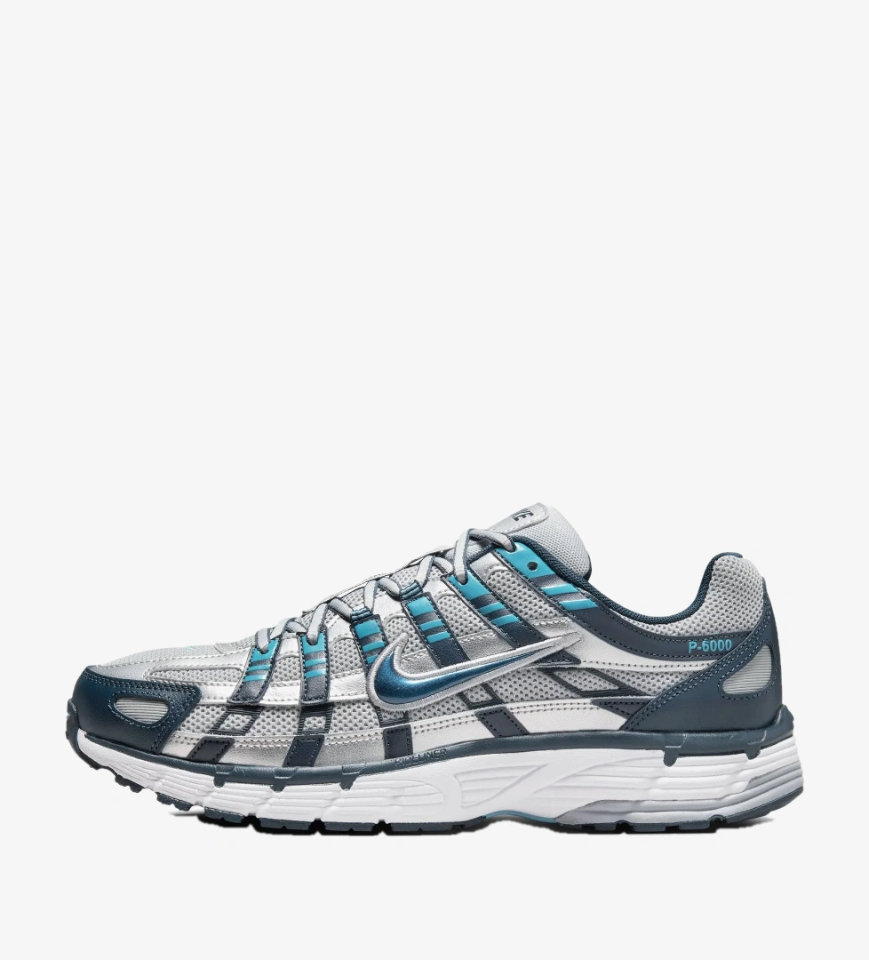 P-6000 Erkek Mavi Sneaker Ayakkabı