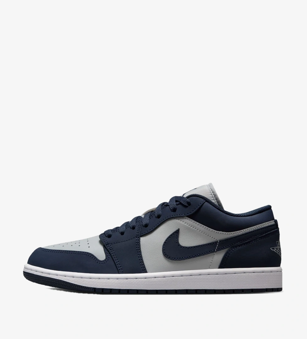 Air Jordan 1 Low Erkek Lacivert Basketbol Ayakkabısı