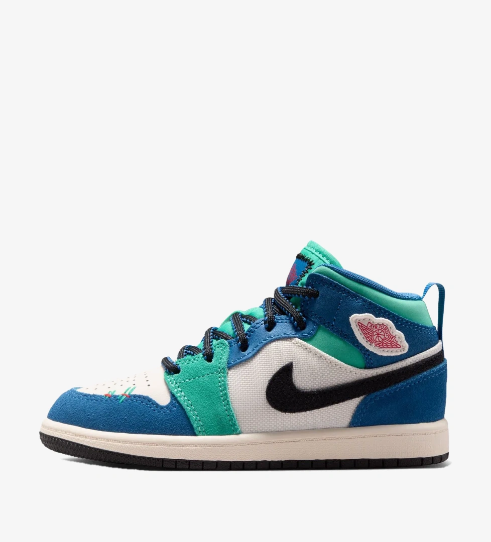 Jordan Beyaz Jordan 1 Mid