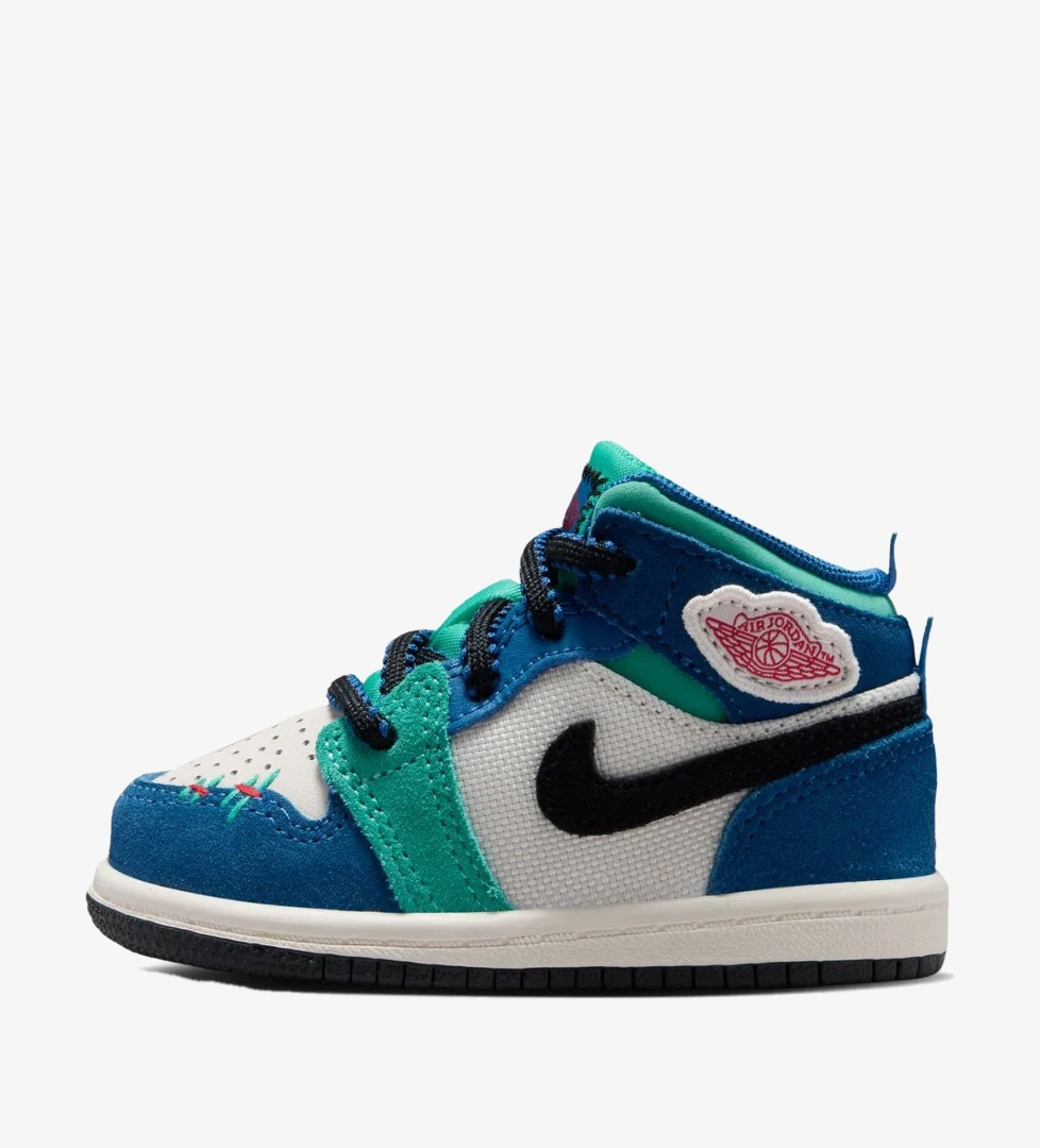 Jordan Beyaz Jordan 1 Mid