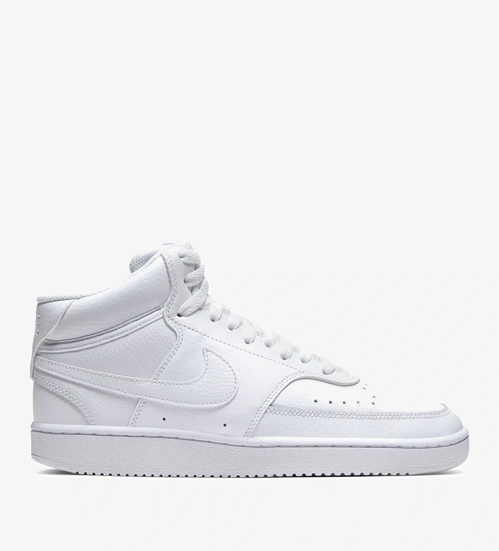 Nike Nike Kadın Court Beyaz Vision Ayakkabı Günlük Mid Sneaker model görseli