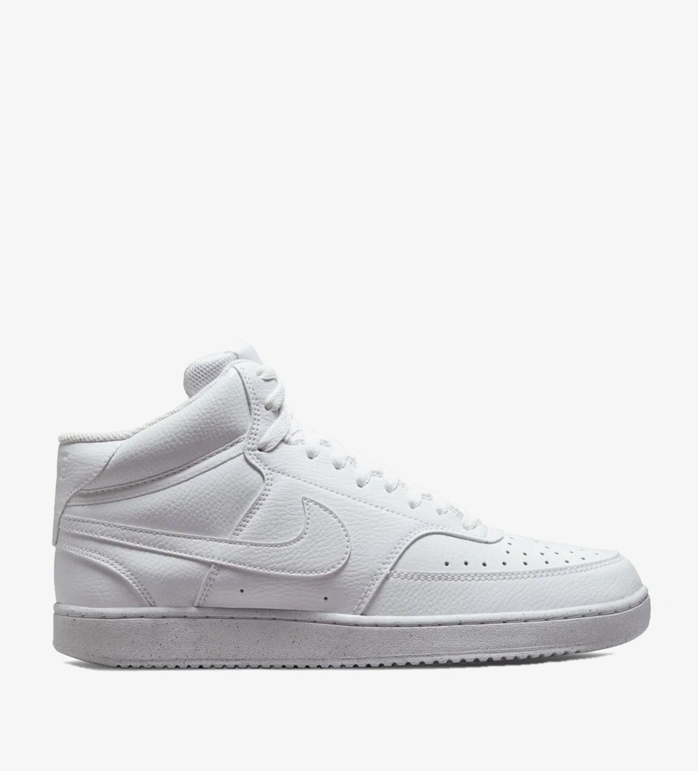 Court Vision Mid Erkek Beyaz Sneaker Ayakkabı DN3577-100