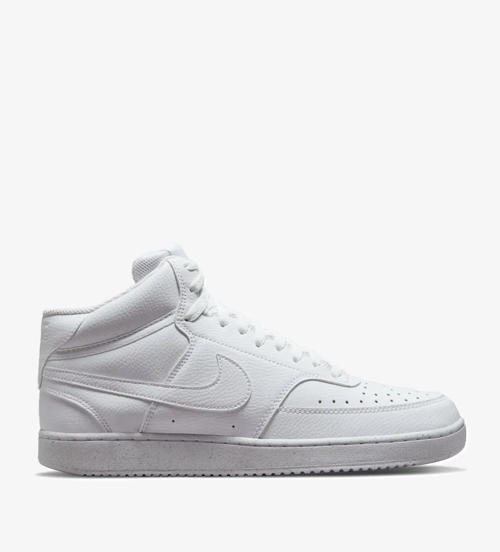 Court Vision Mid Erkek Beyaz Sneaker Ayakkabı DN3577-100