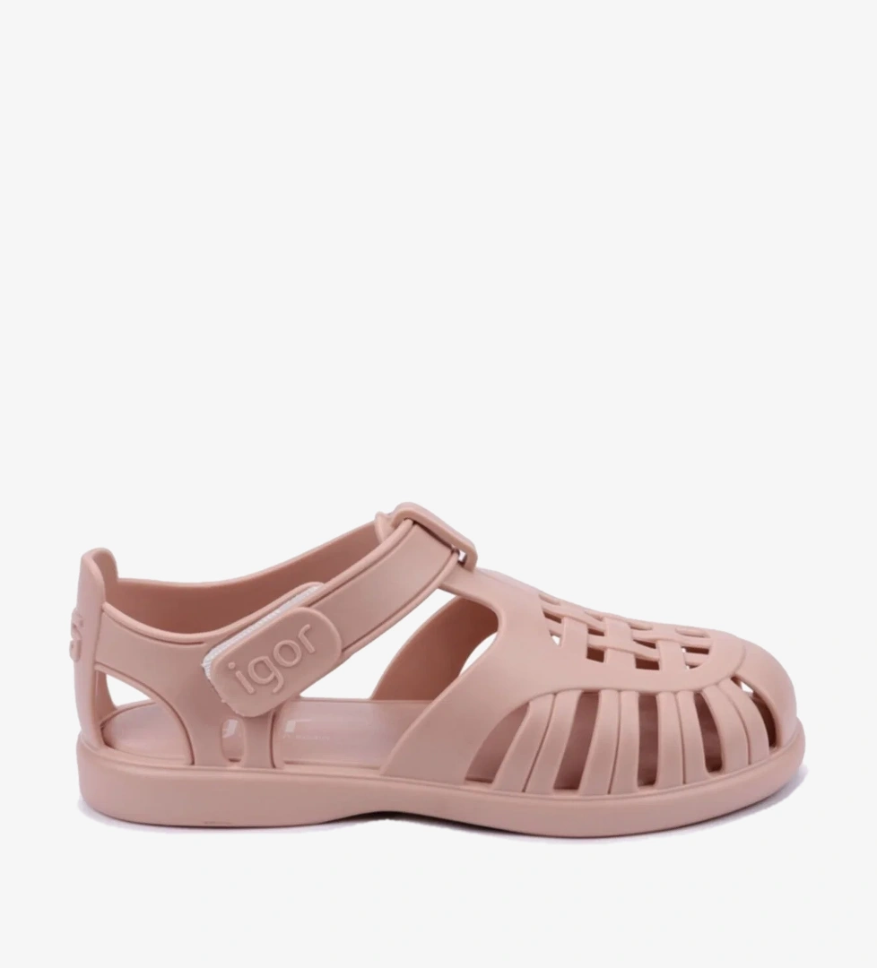 Tobby Solid Çocuk Pembe Günlük Stil Sandalet S10271-197