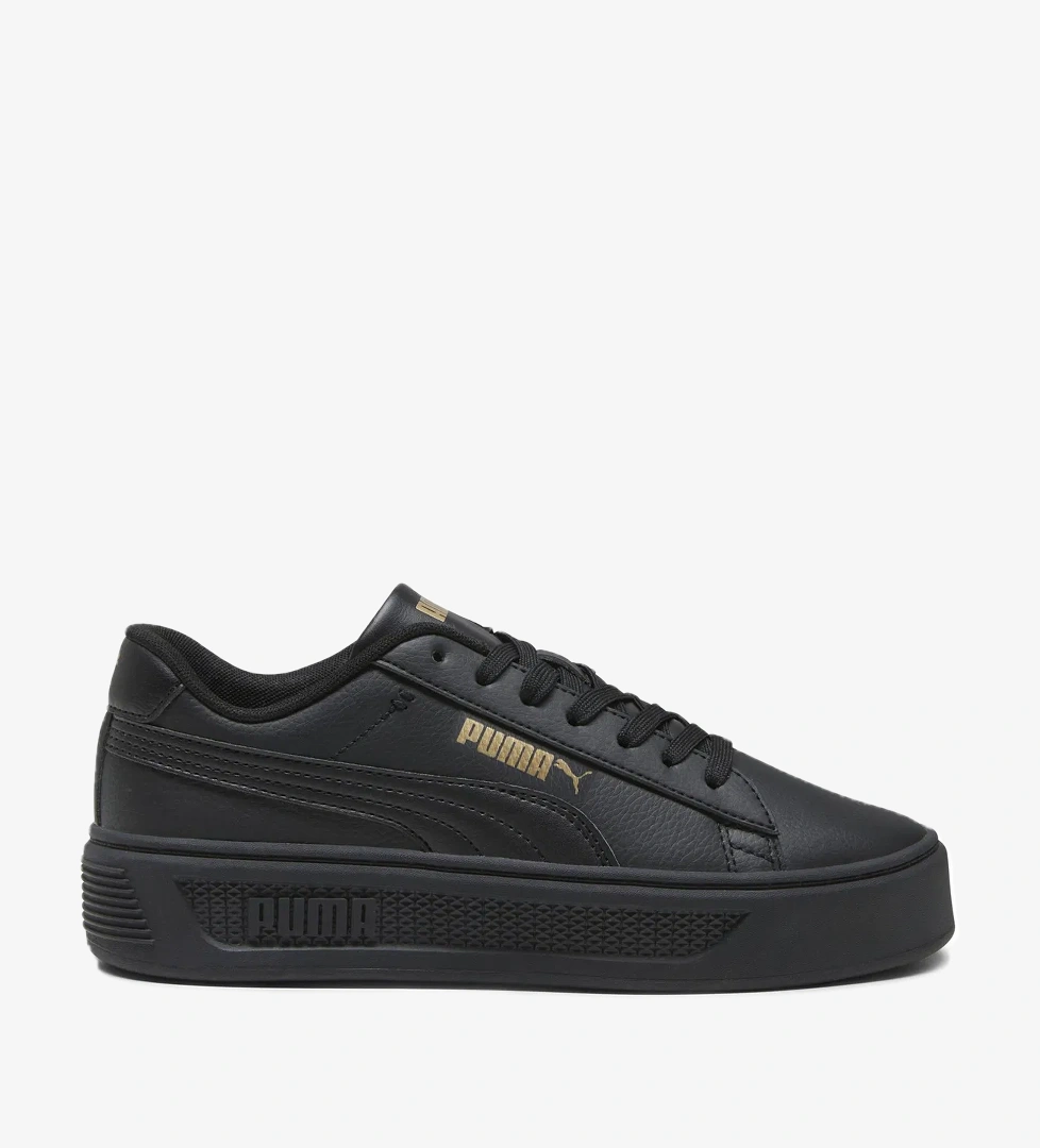 Puma Smash Bayan Platform V3 Kadın Si̇yah Sneaker Ayakkabı 39075807 model görseli