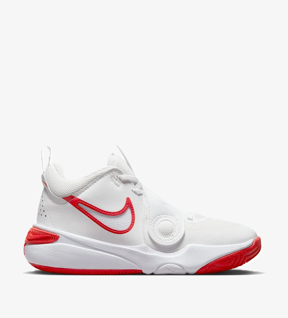 Nike Team Hustle D 11 (Gs) Unisex Beyaz Basketbol Ayakkabısı DV8996-102 model görseli