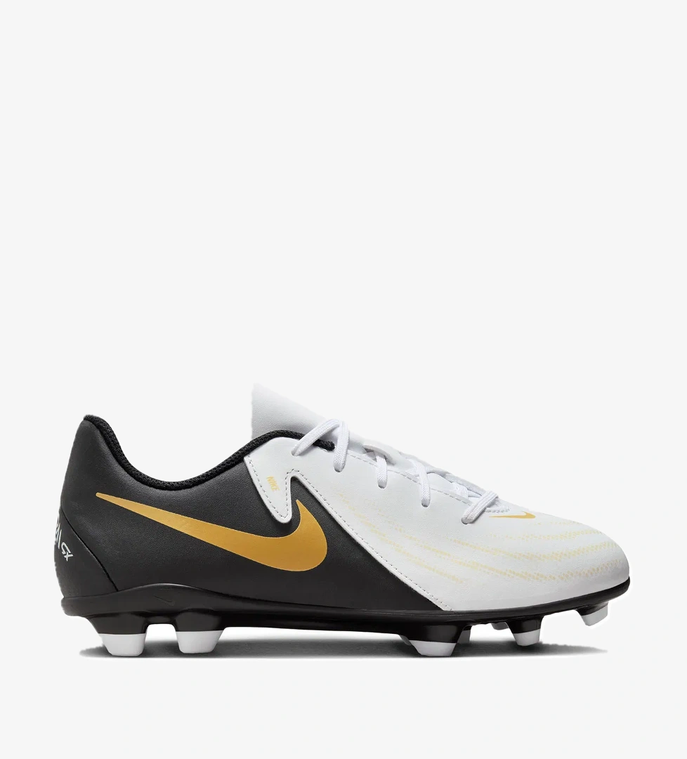 Jr Phantom Gx II Club Fg/Mg Çocuk Beyaz Futbol Krampon FJ2600-100 - Görsel 1