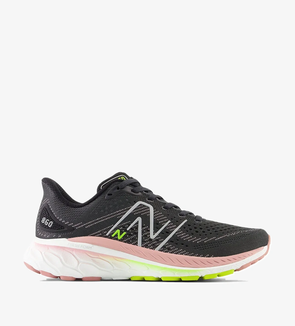 New Balance 860 Kadın Siyah Koşu Ayakkabısı W860Q13 model görseli