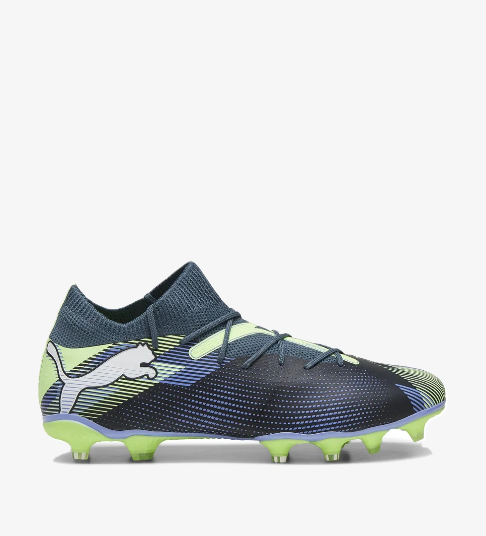 Future 7 Match Fg/Ag Erkek Gri Futbol Krampon 10793103 - Görsel 1