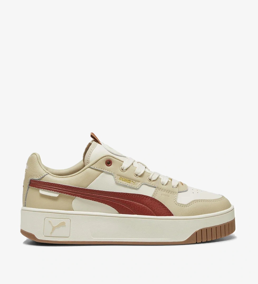 Carina Street Lux Kadın Bej Sneaker Ayakkabı 39748705 - Görsel 1