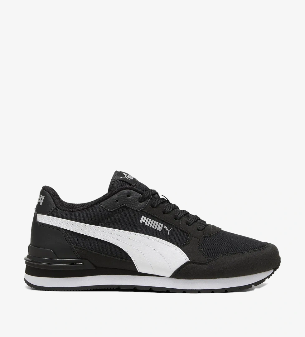 St Runner V4 Mesh Erkek Siyah Sneaker Ayakkabı 39966601