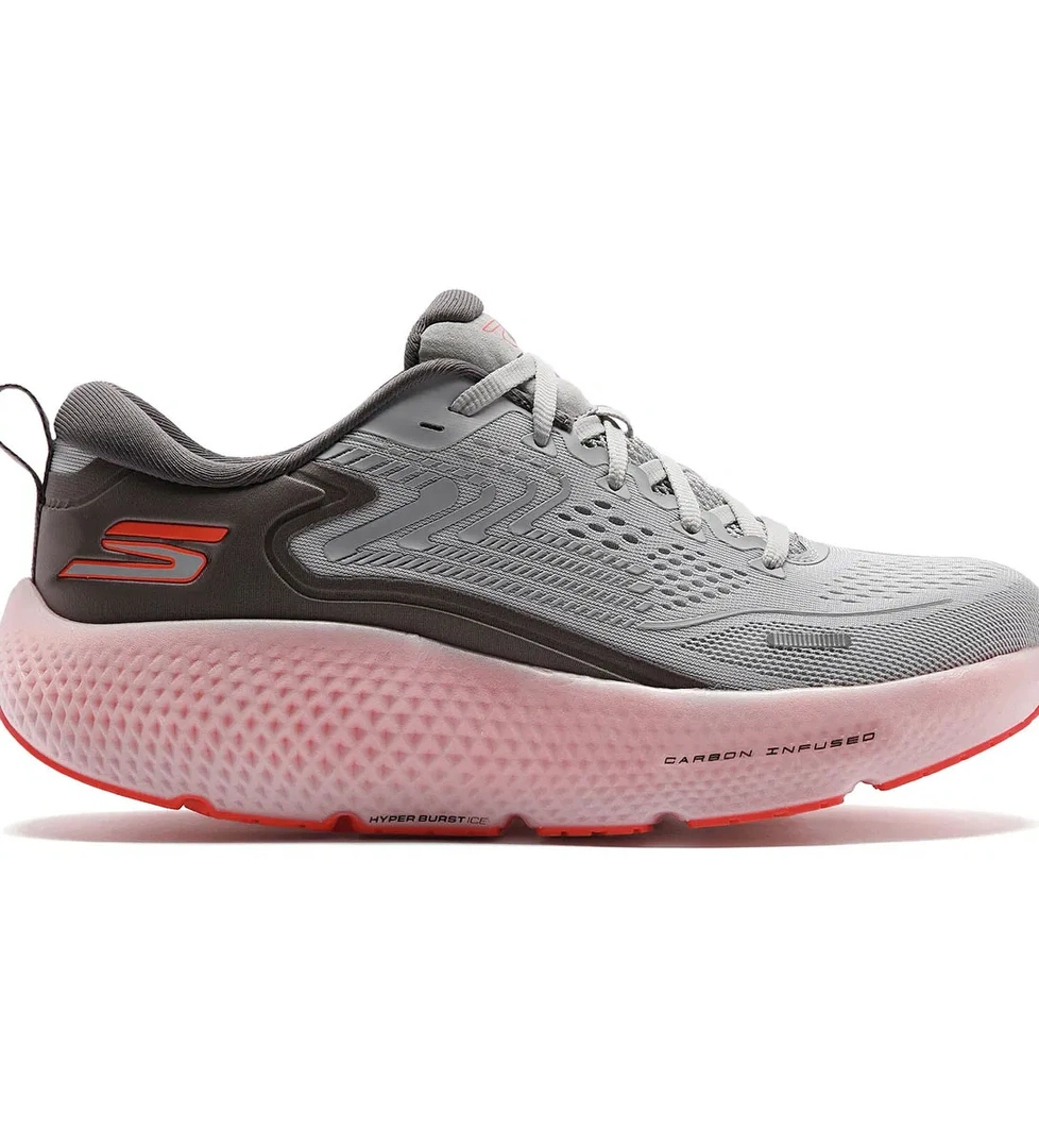 Skechers Go Run Max Road 6 Erkek Gri Yürüyüş Ayakkabısı 246078 GRY model görseli