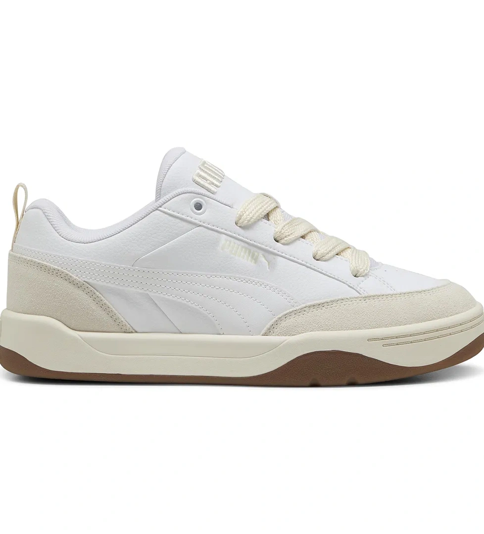 Puma Unisex Park Lifestyle Og Erkek Beyaz-krem Beyaz Sneaker Ayakkabı 39726211 model görseli