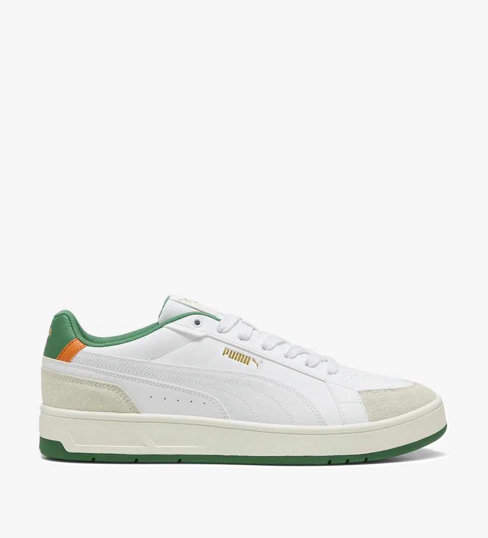 Puma Court Classico Sport Erkek Bej Sneaker Ayakkabı 40073103 model görseli