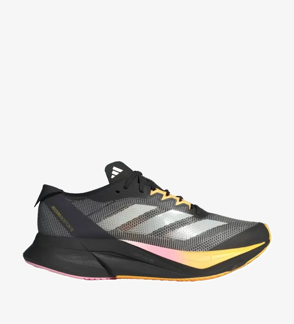 Adidas Adidas Adizero Boston 12 Kadın Siyah Koşu Ayakkabısı model görseli