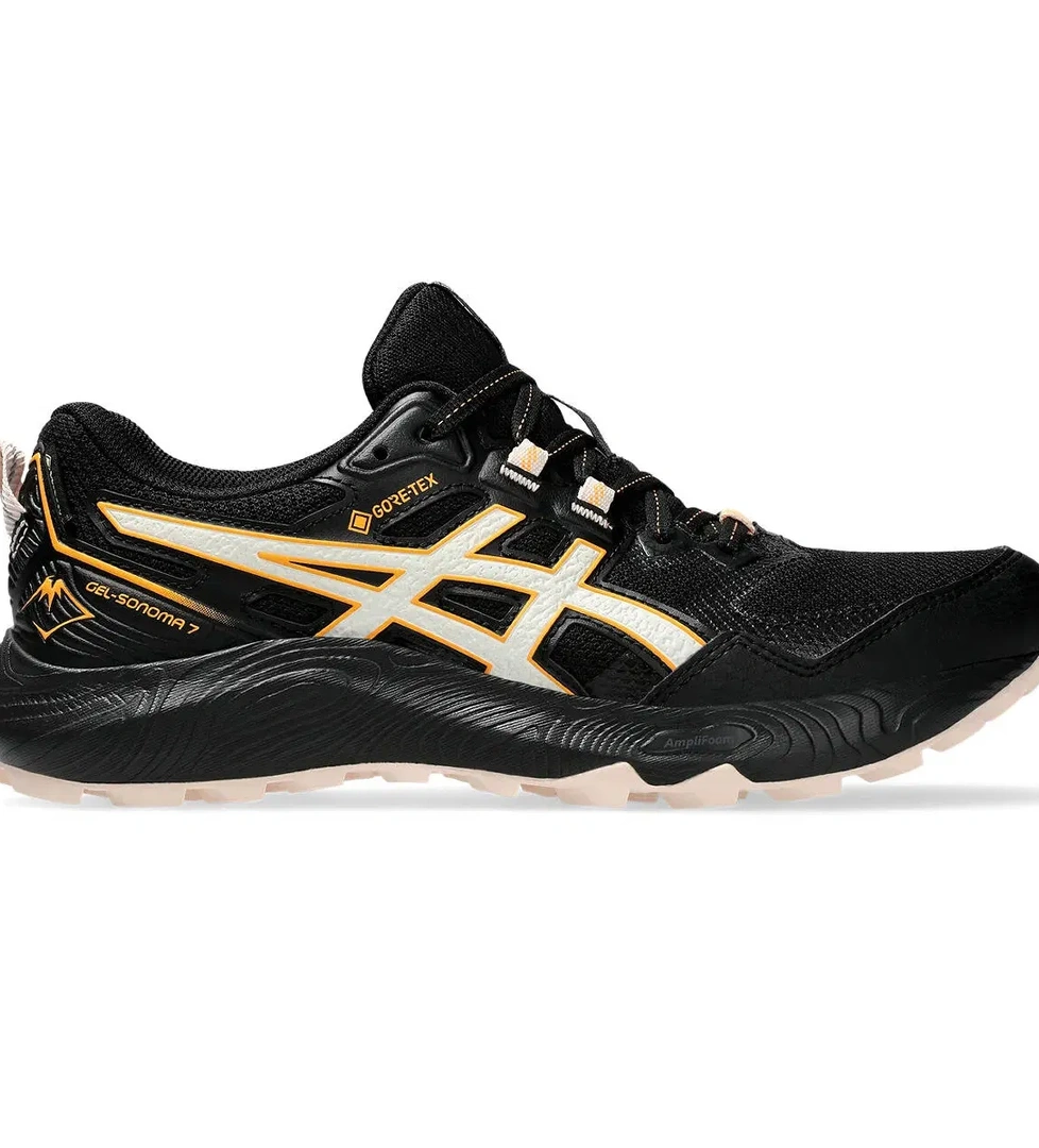 Asics Asics Gel-Sonoma 7 Gore-Tex Kadın Siyah Koşu Ayakkabısı 1012B414-005 Sneaker | Sportive Siyah - 1. görsel