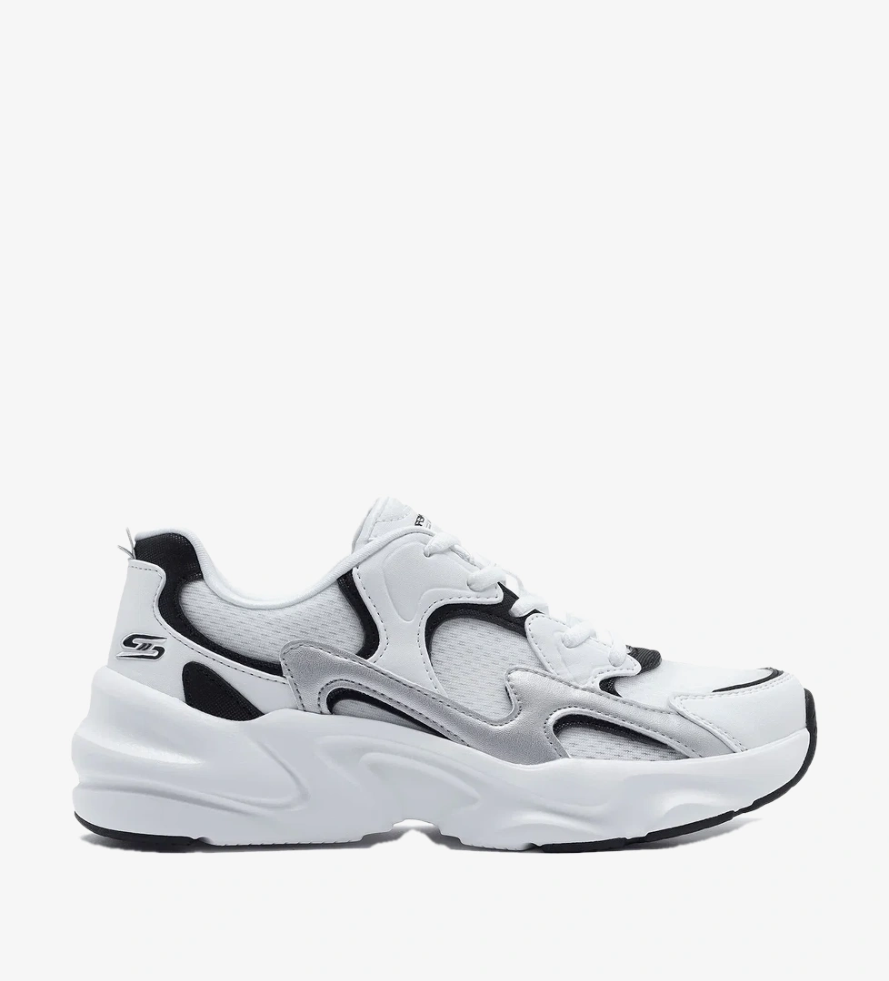 Bobs Bamina 2 Tides Revitalized Kadın Beyaz Sneaker Ayakkabı 117364 WBKS