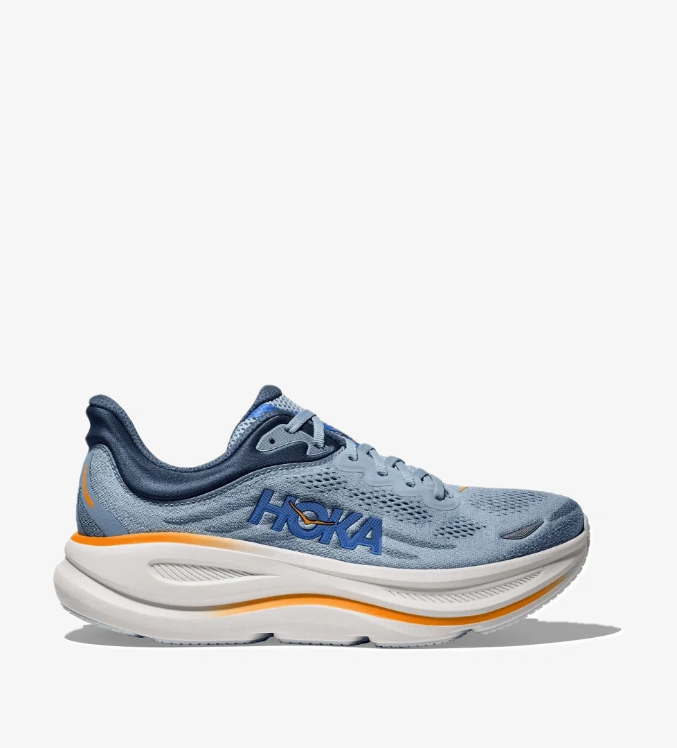 Hoka Hoka Bondi 9 Erkek Koşu Mavi Ayakkabısı model görseli