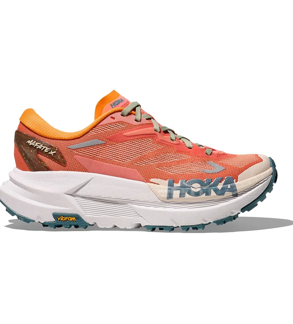 Hoka Hoka Mafate X Turuncu Kadın Koşu Ayakkabısı 1162010-fpr model görseli